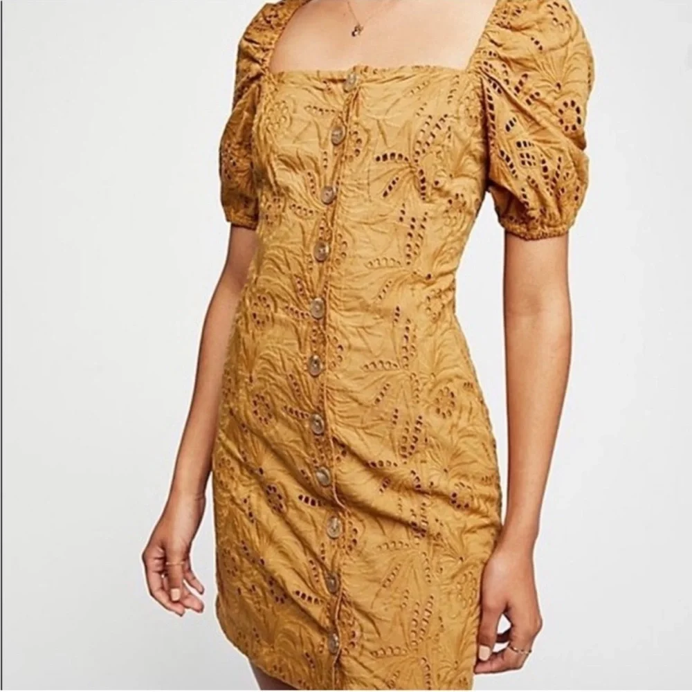 NWT Free People Daniella Mini Dress XS